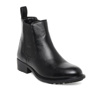 Flat 60% Off on Bruno Manetti Women Black Solid High-Top Flat Boots